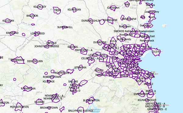Interactive mapping tool - screenshot